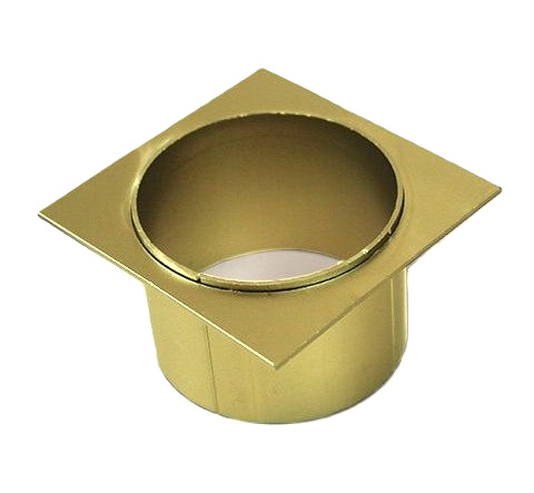 Floor Waste Outlet Lauxes Gold 72mm