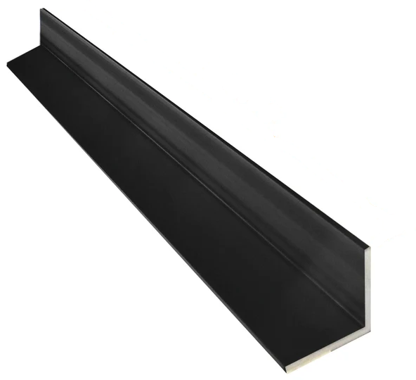 Mud Angle Aluminium 40x 50x 1.6mm Matt Black